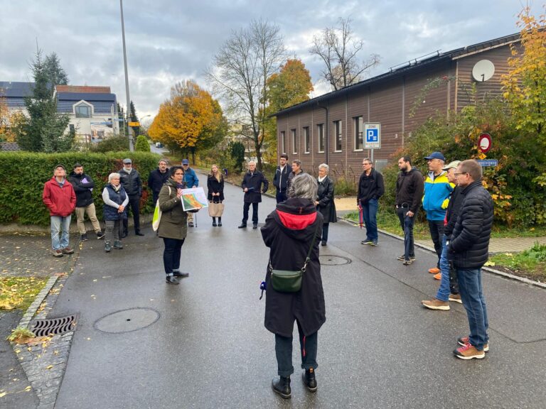 Spaziergang mit der Bevölkerung NUPLA-Revision
