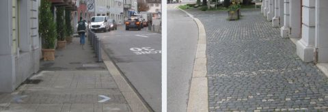 Bild: metron-Studie «Strassenraumgestaltung «Marktflecken» Bad Zurzach»